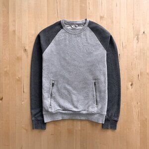 Vintage TNF Korea Raglan Sleeve Crewneck Sweatshirt Men's US XS